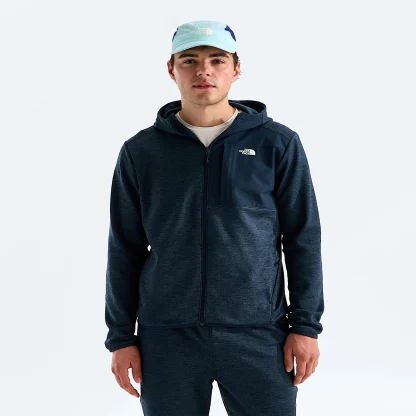 Men's Full-Zip Fleece Hoodie - Black