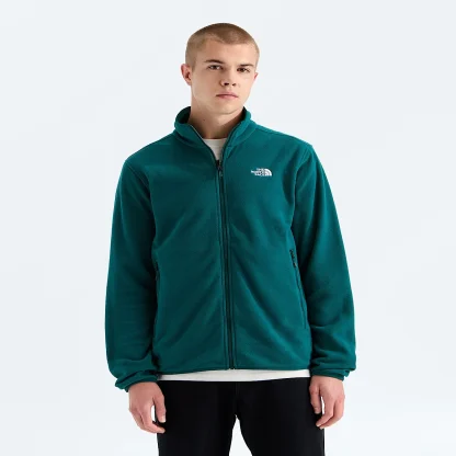 Men's Full-Zip Fleece Jacket - Blue