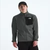 Men's Full-Zip Fleece Jacket - Gray