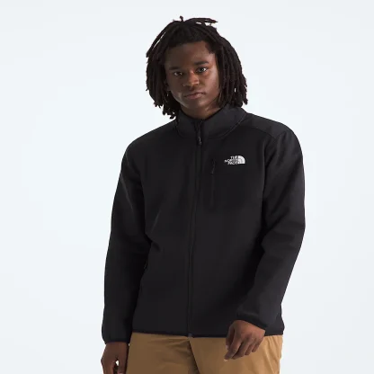 Men's Full-Zip Fleece Jacket - Gray