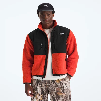 Men's Full-Zip Fleece Jacket - Red