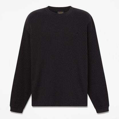 Men's Heavyweight Waffle Long-Sleeve T-Shirt