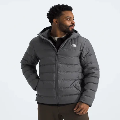 Men's Hooded Insulated Jacket - Black