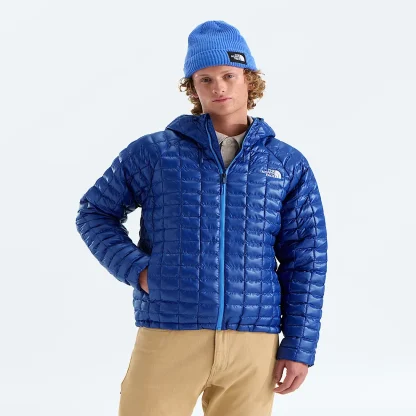 Men's Hooded Insulated Jacket - Black