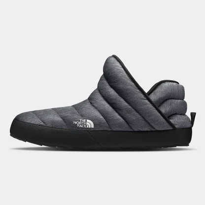 Men's Insulated Bootie Slippers - Black