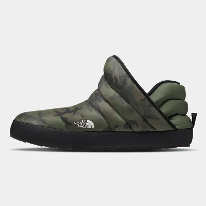 Men's Insulated Bootie Slippers - Black