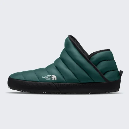 Men's Insulated Bootie Slippers - Black