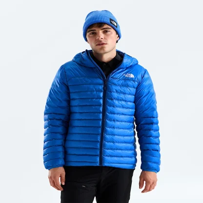 Men's Insulated Hooded Jacket - Gray