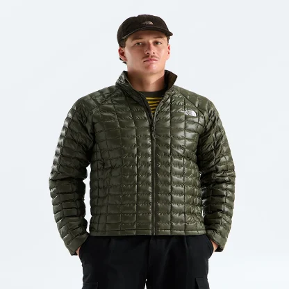 Men's Insulated Puffer Jacket - Black
