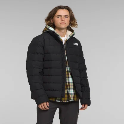 Men's Insulated Puffer Jacket - Black