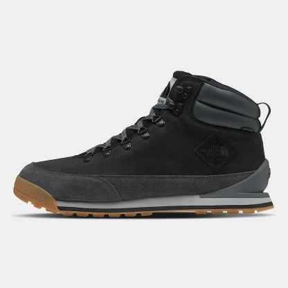 Men's Leather Waterproof Boots - Gray