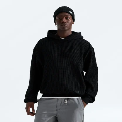 Men's Long-Sleeve Hoodie - Black