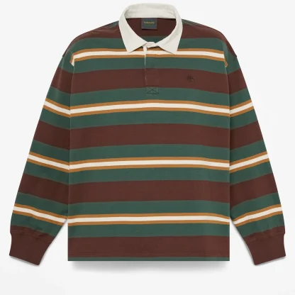 Men's Long-Sleeve Rugby Polo