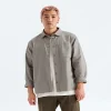 Men's Long-Sleeve Shirt - Gray