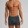 Men's Modal Boxer Brief - Steel Grey