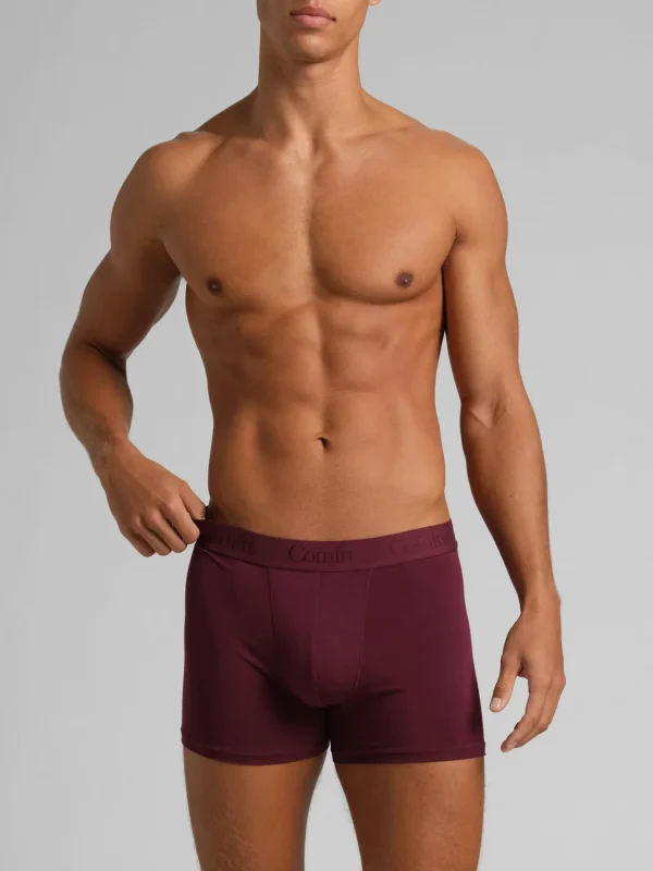 Men's Modal Boxer Brief - Steel Grey
