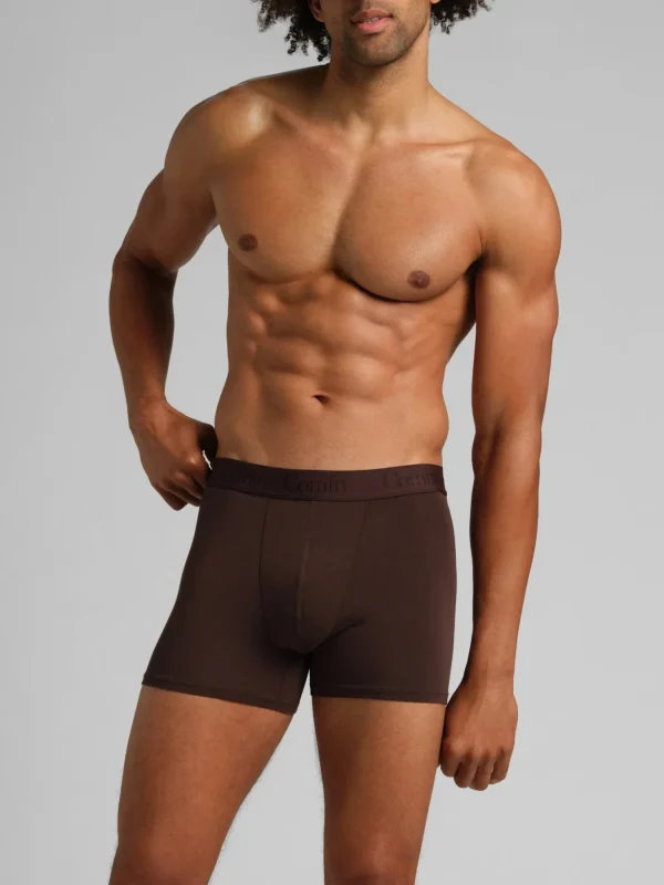 Men's Modal Boxer Brief - Steel Grey