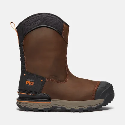 Men's Pull-On Waterproof Composite Toe Work Boot