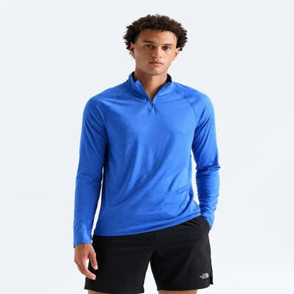 Men's Quarter-Zip Active Pullover - Black