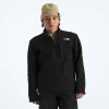 Men's Quarter-Zip Fleece Pullover - Black