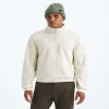 Men's Quarter-Zip Pullover - White
