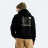 Men's Regular-Fit Graphic Hoodie - Black