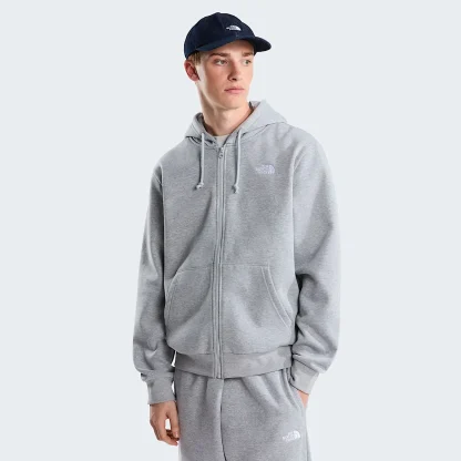 Men's Regular Full-Zip Hoodie - Black