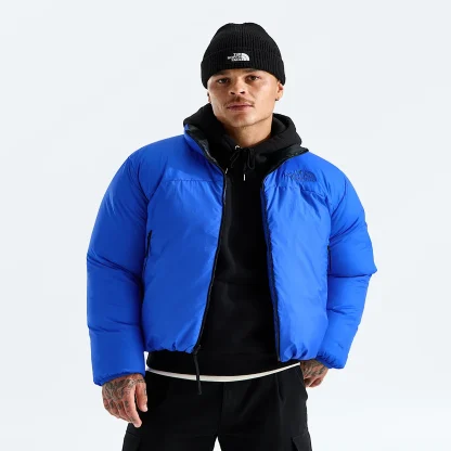 Men's Reversible Insulated Jacket - Burgundy/Black