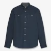 Men's Stretch Twill Work Shirt
