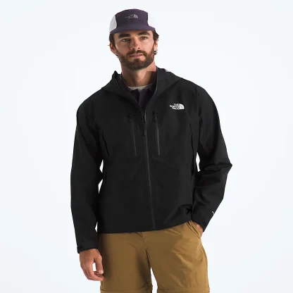 Men's Waterproof Hooded Jacket - Red