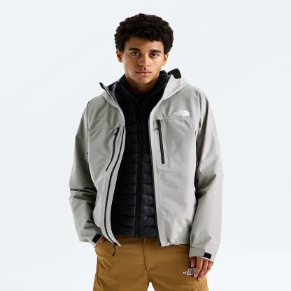 Men's Waterproof Hooded Jacket - Red