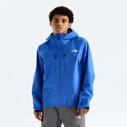 Men's Waterproof Hooded Jacket - Red