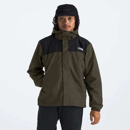 Men's Waterproof Rain Jacket - Black