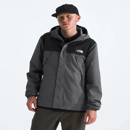 Men's Waterproof Rain Jacket - Black