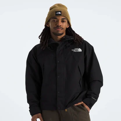 Men's Waterproof Shell Jacket - Red/Black