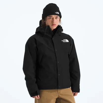 Men's Waterproof Shell Jacket - Red/Black