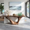 Mid Century Accent Table For Living Room