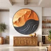 Mid Century Large Sculpture Wall For Entryway Inspiration