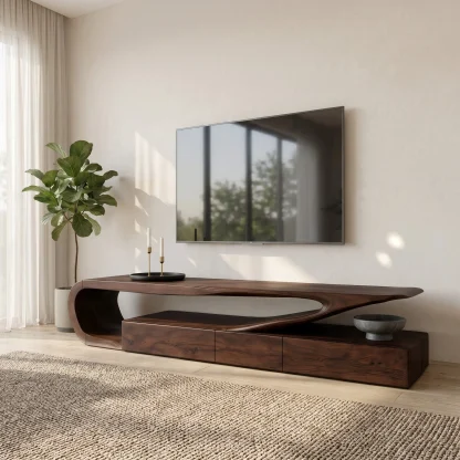 Minimalist TV Console For Living Room