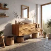 Modern Bathroom Vanity With Integrated Drawers For Bathroom
