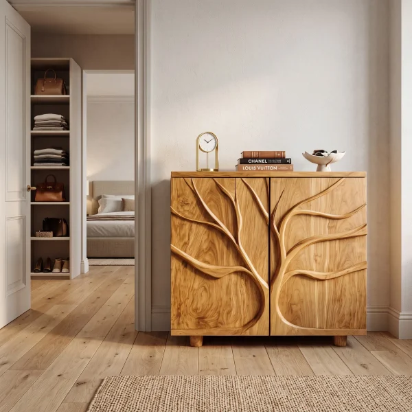 Modern Branch Relief Cabinet For Hallway