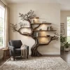 Modern Organic Tree Bookshelf