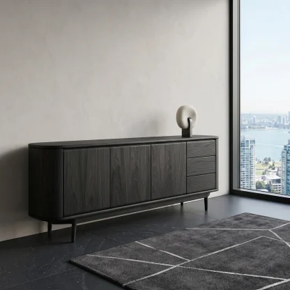 Modern Storage Sideboard With Drawers For Home Office