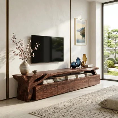 Modern TV Stand With Storage For Living Room