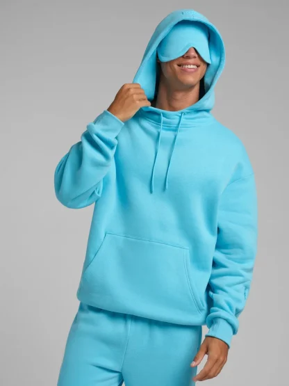 Neon Travel Pullover Hoodie - Ultra Violet