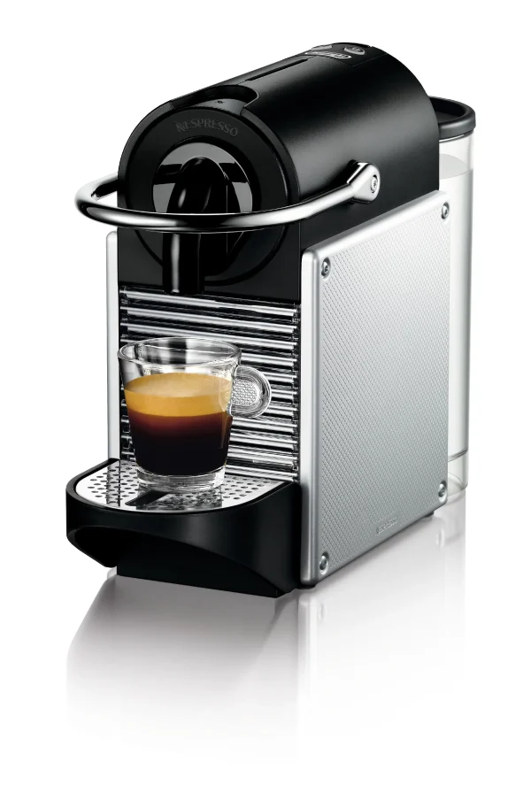 Nespresso Espresso Machine, Aluminum - Pixie