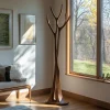 Norwyn Sculpted Solid Wood Tree Coat Rack
