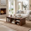 Organic Modern Storage Coffee Table Beach House