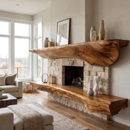 Orithen Sculpted Fireplace Mantel Shelf SPA925327