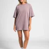 Oversized Terry T-Shirt - Dust